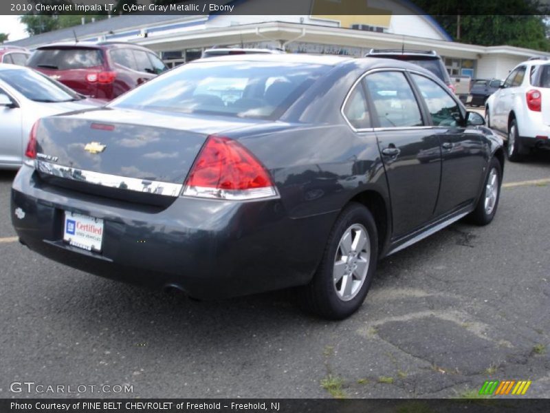 Cyber Gray Metallic / Ebony 2010 Chevrolet Impala LT