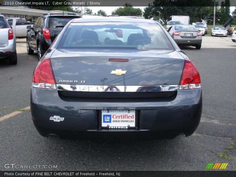 Cyber Gray Metallic / Ebony 2010 Chevrolet Impala LT