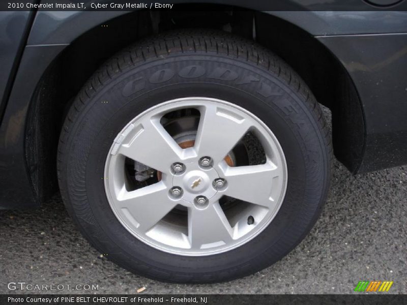 Cyber Gray Metallic / Ebony 2010 Chevrolet Impala LT