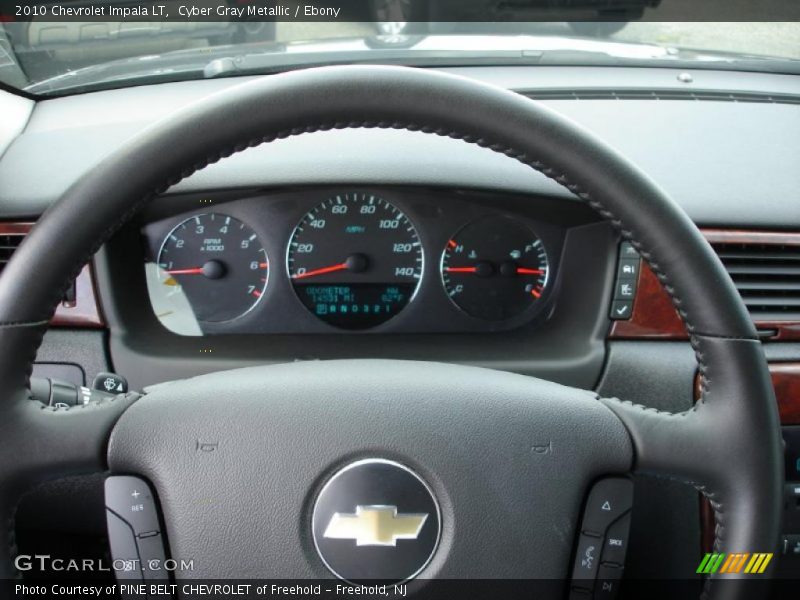 Cyber Gray Metallic / Ebony 2010 Chevrolet Impala LT