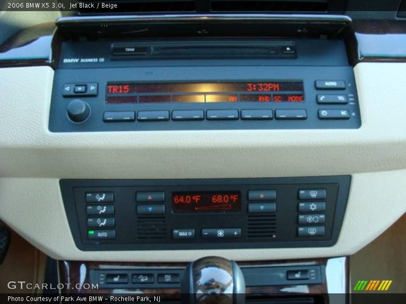 Jet Black / Beige 2006 BMW X5 3.0i