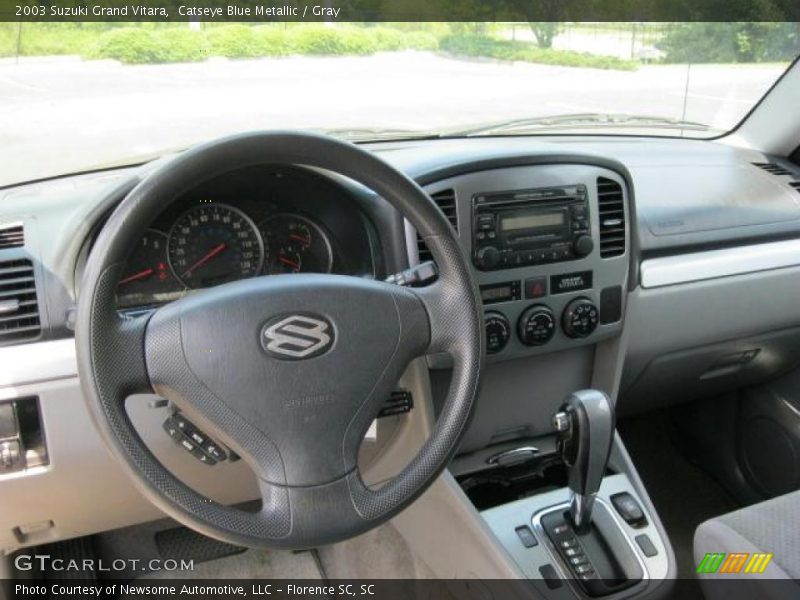 Catseye Blue Metallic / Gray 2003 Suzuki Grand Vitara