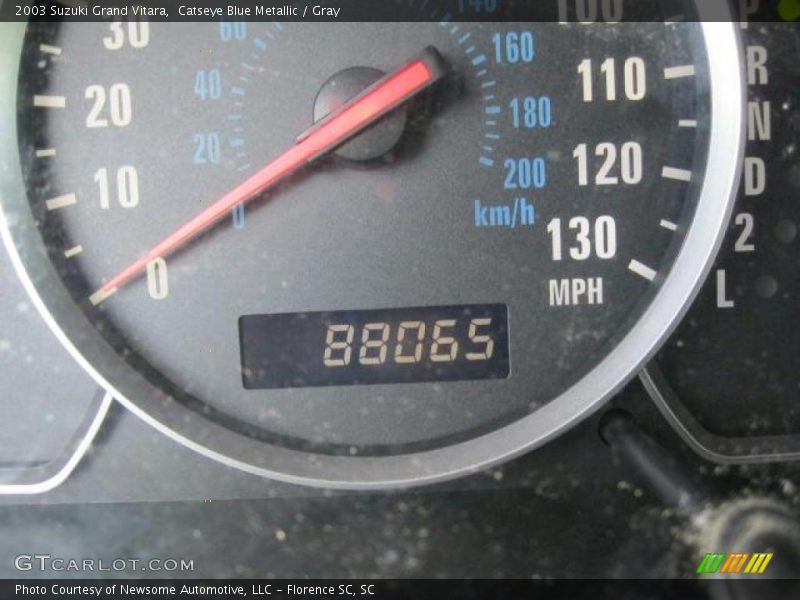 Catseye Blue Metallic / Gray 2003 Suzuki Grand Vitara