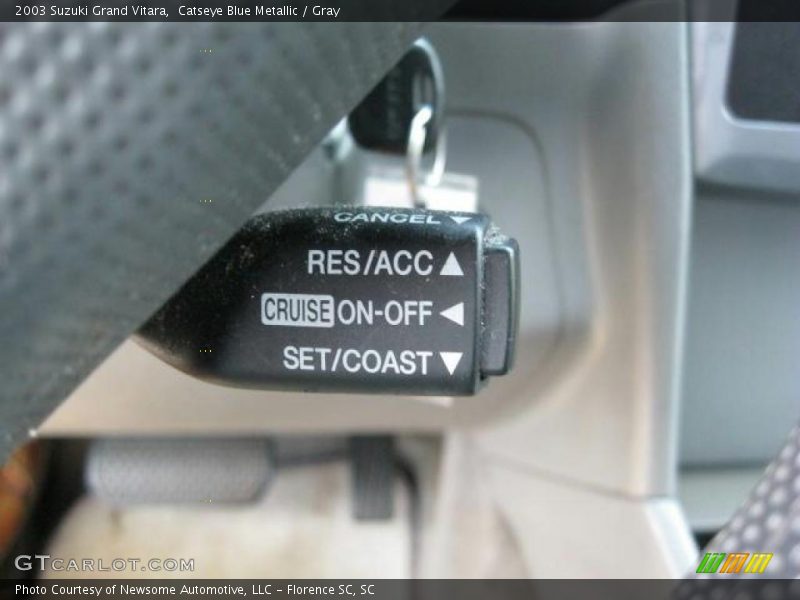 Catseye Blue Metallic / Gray 2003 Suzuki Grand Vitara