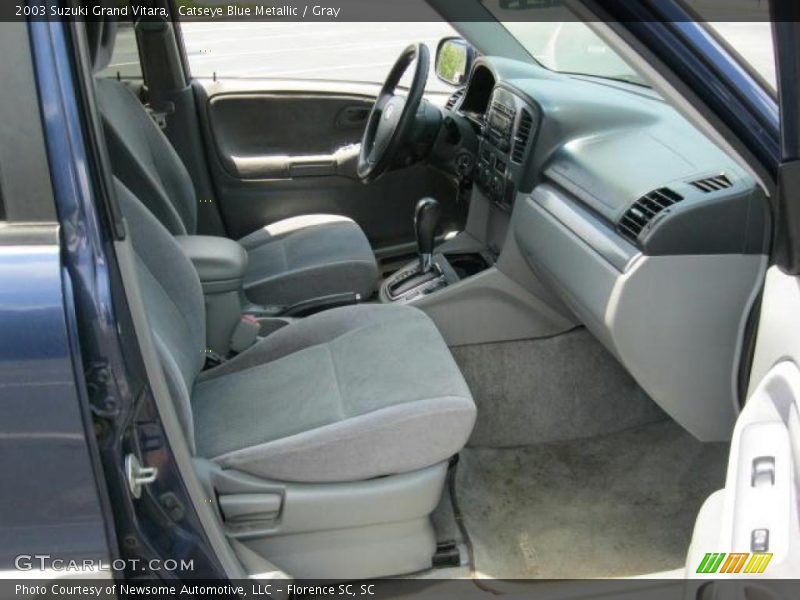 Catseye Blue Metallic / Gray 2003 Suzuki Grand Vitara