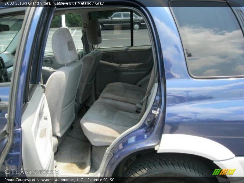 Catseye Blue Metallic / Gray 2003 Suzuki Grand Vitara