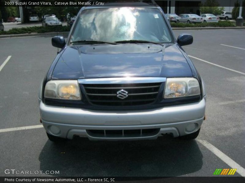 Catseye Blue Metallic / Gray 2003 Suzuki Grand Vitara