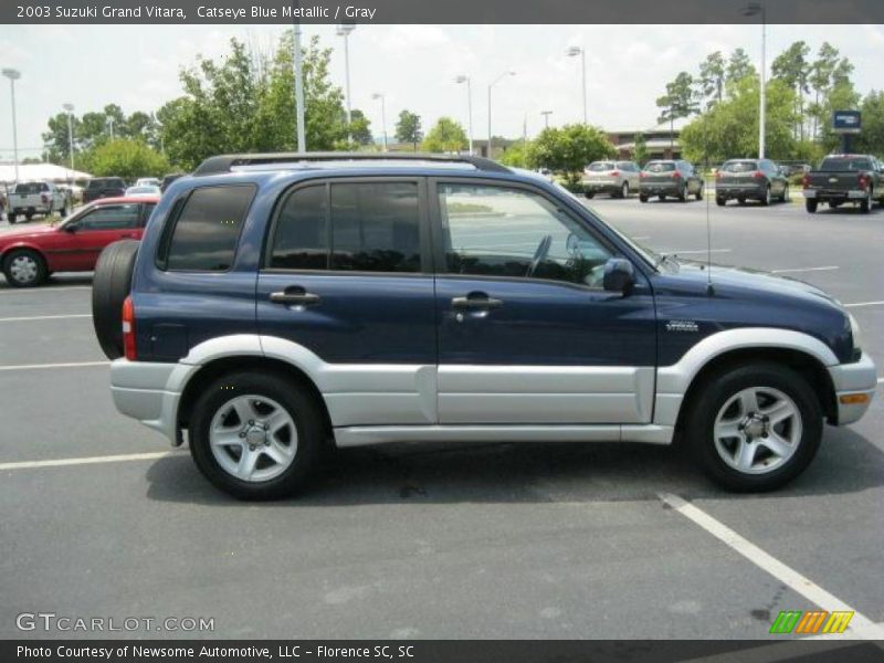 Catseye Blue Metallic / Gray 2003 Suzuki Grand Vitara