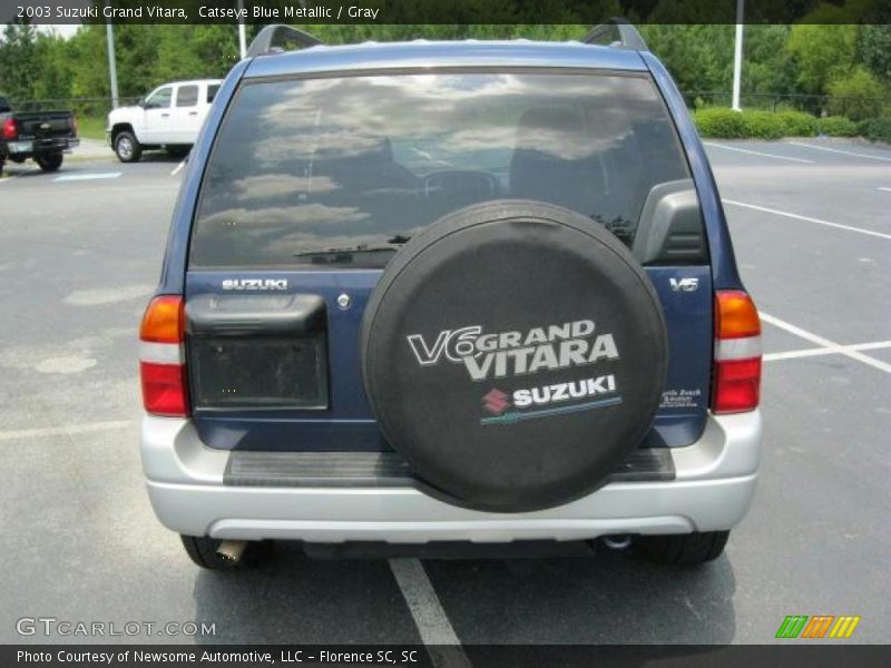 Catseye Blue Metallic / Gray 2003 Suzuki Grand Vitara