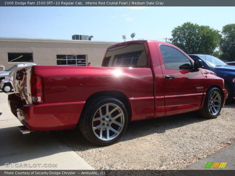 Inferno Red Crystal Pearl / Medium Slate Gray 2006 Dodge Ram 1500 SRT-10 Regular Cab