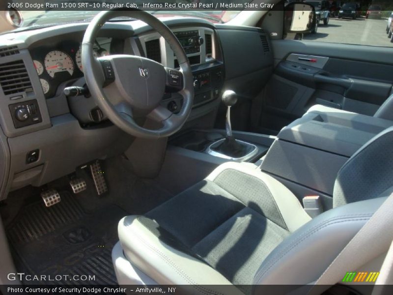 Inferno Red Crystal Pearl / Medium Slate Gray 2006 Dodge Ram 1500 SRT-10 Regular Cab