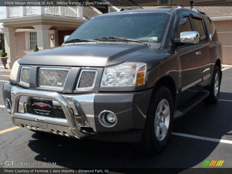 Smoke Metallic / Steel/Titanium 2004 Nissan Armada SE 4x4