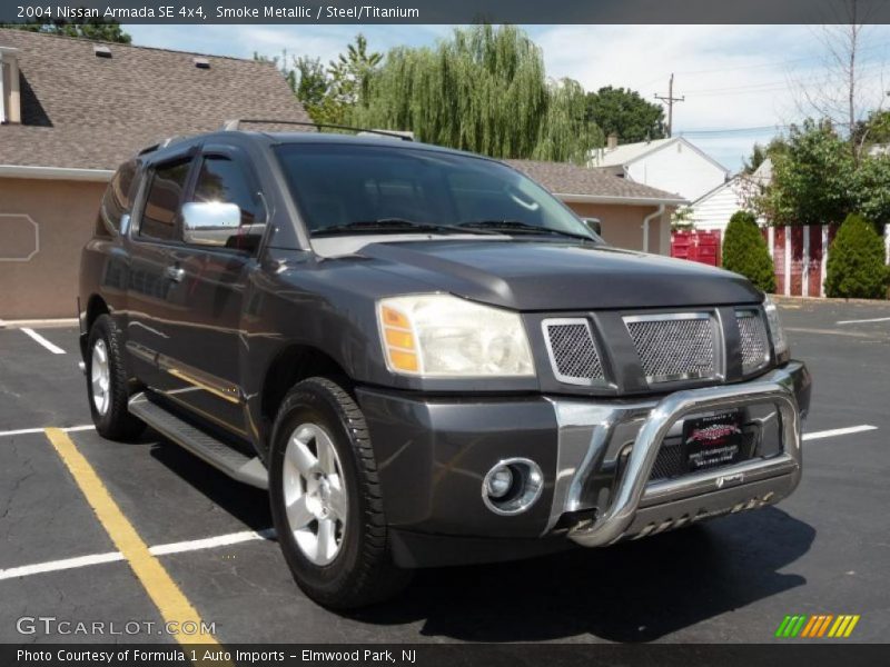 Smoke Metallic / Steel/Titanium 2004 Nissan Armada SE 4x4