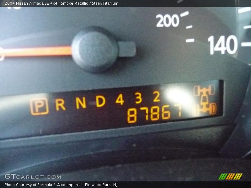 Smoke Metallic / Steel/Titanium 2004 Nissan Armada SE 4x4