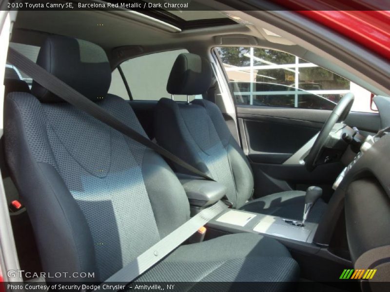 Barcelona Red Metallic / Dark Charcoal 2010 Toyota Camry SE