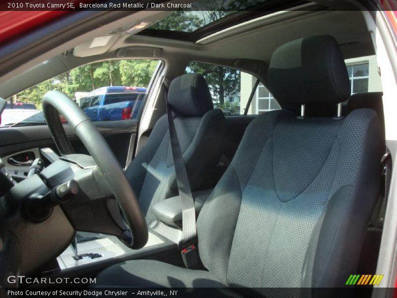 Barcelona Red Metallic / Dark Charcoal 2010 Toyota Camry SE