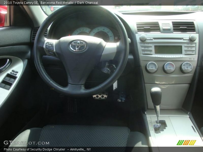 Barcelona Red Metallic / Dark Charcoal 2010 Toyota Camry SE