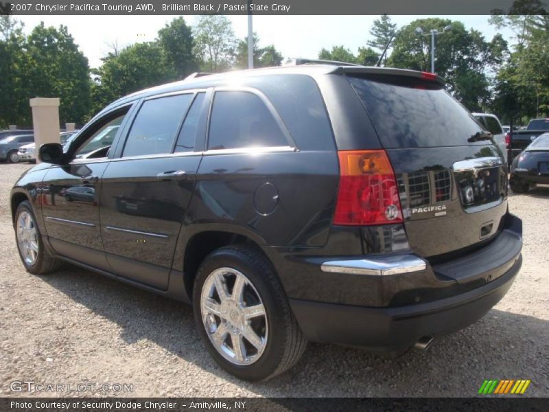 Brilliant Black / Pastel Slate Gray 2007 Chrysler Pacifica Touring AWD