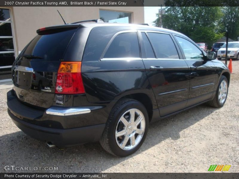 Brilliant Black / Pastel Slate Gray 2007 Chrysler Pacifica Touring AWD