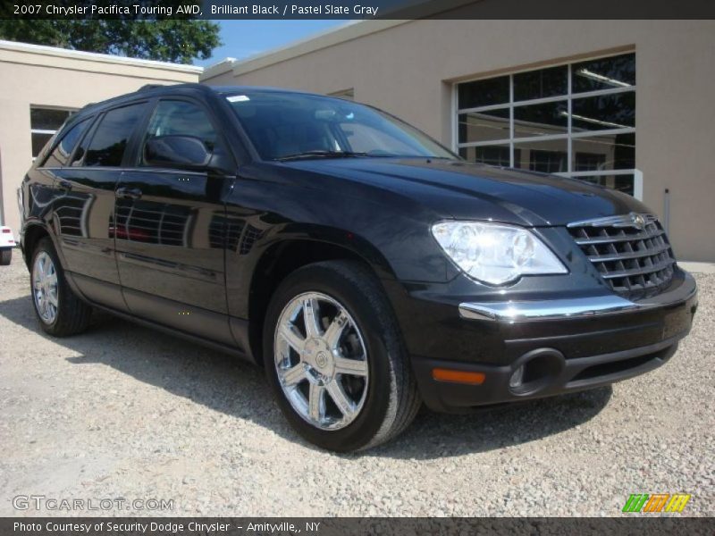 Brilliant Black / Pastel Slate Gray 2007 Chrysler Pacifica Touring AWD
