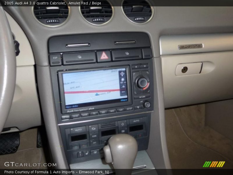 Amulet Red / Beige 2005 Audi A4 3.0 quattro Cabriolet