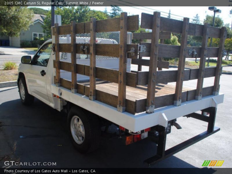 Summit White / Pewter 2005 GMC Canyon SL Regular Cab