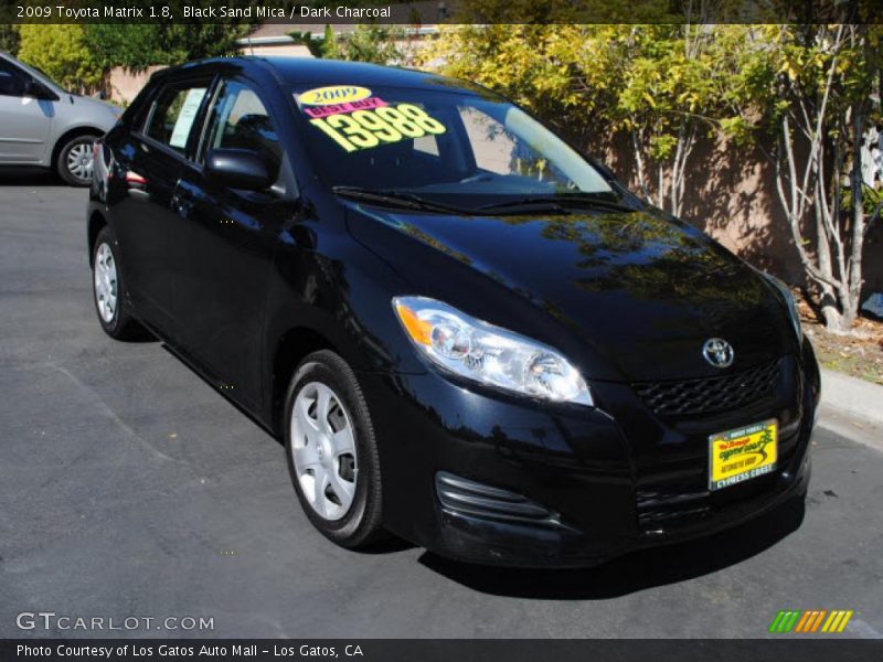 Black Sand Mica / Dark Charcoal 2009 Toyota Matrix 1.8