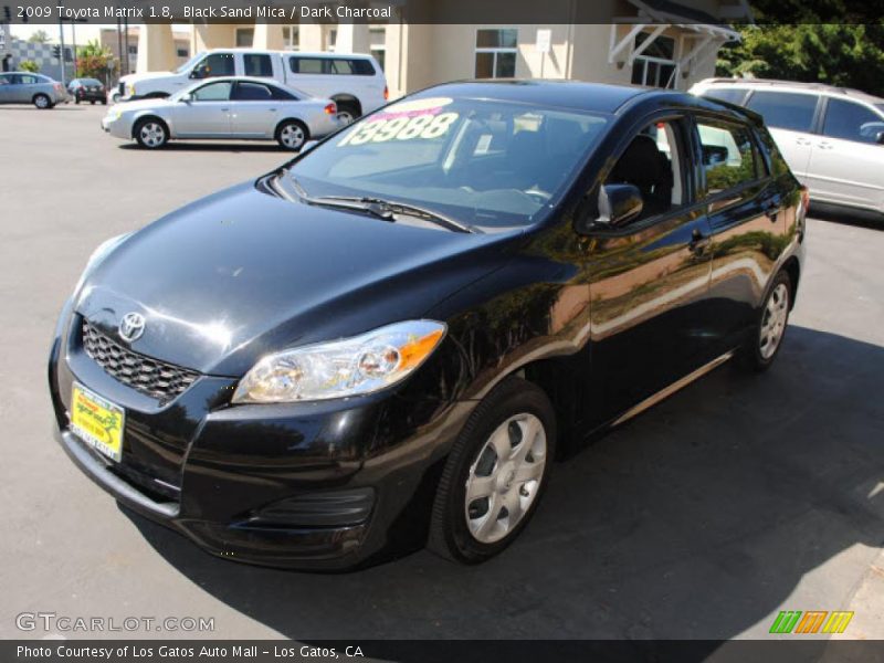 Black Sand Mica / Dark Charcoal 2009 Toyota Matrix 1.8