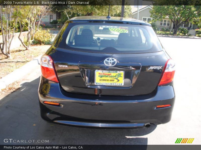 Black Sand Mica / Dark Charcoal 2009 Toyota Matrix 1.8