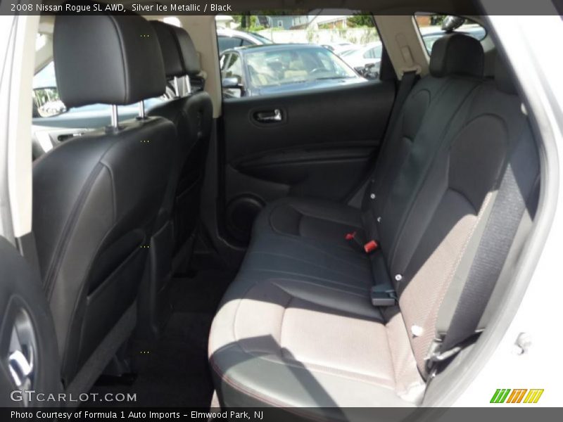 Silver Ice Metallic / Black 2008 Nissan Rogue SL AWD