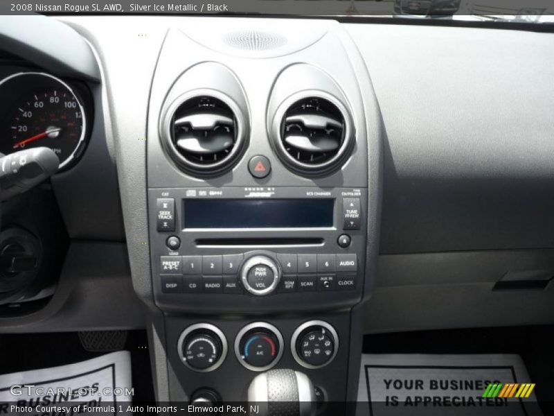 Silver Ice Metallic / Black 2008 Nissan Rogue SL AWD