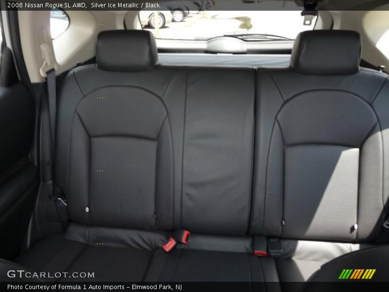 Silver Ice Metallic / Black 2008 Nissan Rogue SL AWD