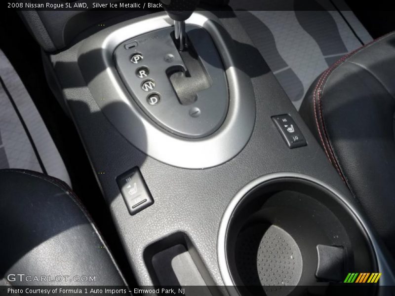Silver Ice Metallic / Black 2008 Nissan Rogue SL AWD