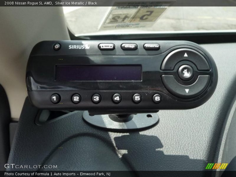 Silver Ice Metallic / Black 2008 Nissan Rogue SL AWD