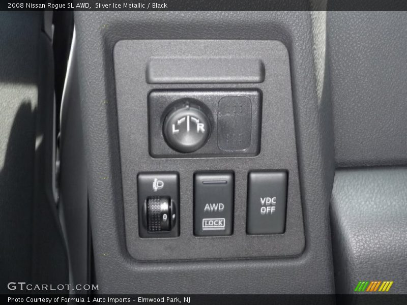 Silver Ice Metallic / Black 2008 Nissan Rogue SL AWD