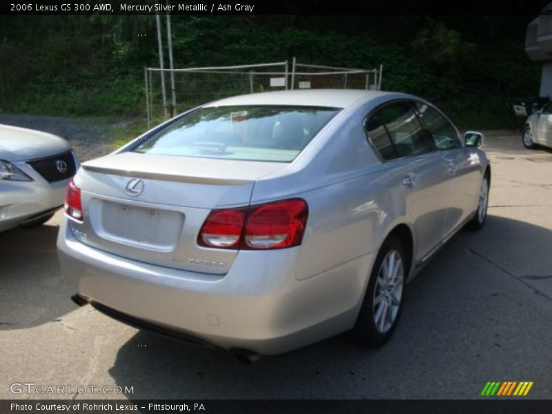 Mercury Silver Metallic / Ash Gray 2006 Lexus GS 300 AWD