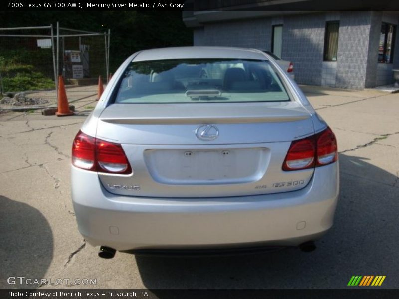 Mercury Silver Metallic / Ash Gray 2006 Lexus GS 300 AWD