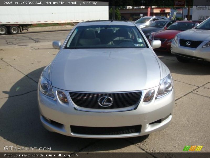 Mercury Silver Metallic / Ash Gray 2006 Lexus GS 300 AWD
