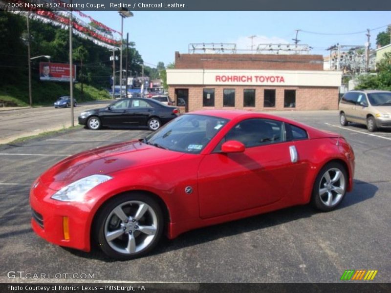 Redline / Charcoal Leather 2006 Nissan 350Z Touring Coupe