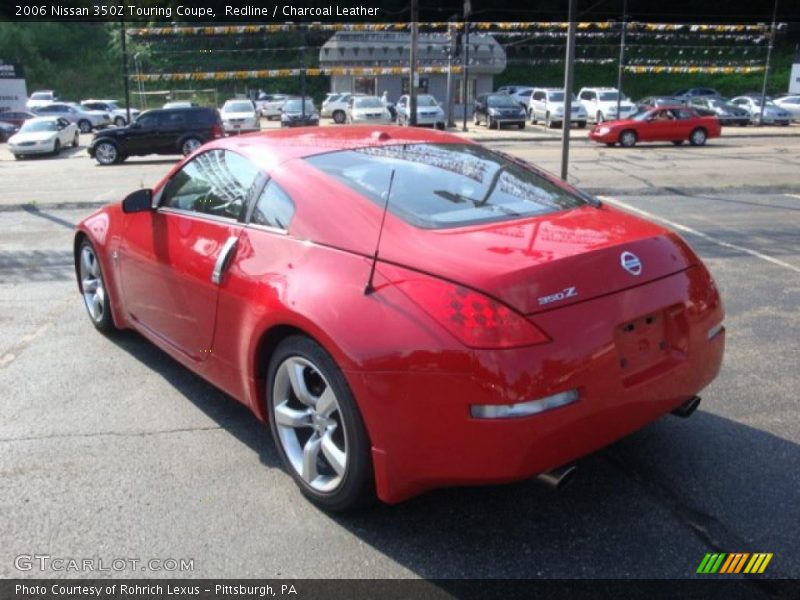 Redline / Charcoal Leather 2006 Nissan 350Z Touring Coupe