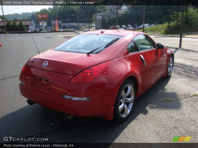 Redline / Charcoal Leather 2006 Nissan 350Z Touring Coupe