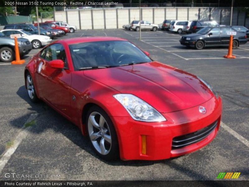 Redline / Charcoal Leather 2006 Nissan 350Z Touring Coupe