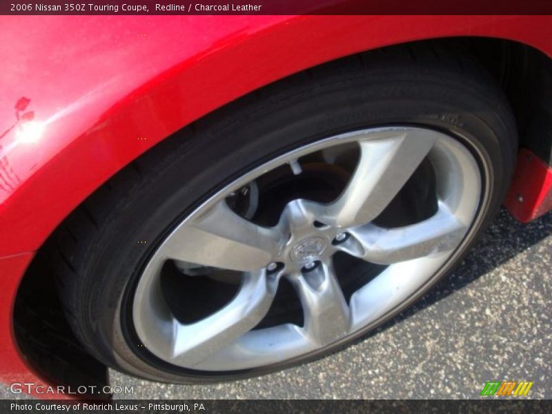 Redline / Charcoal Leather 2006 Nissan 350Z Touring Coupe