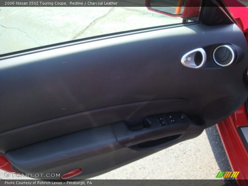 Redline / Charcoal Leather 2006 Nissan 350Z Touring Coupe