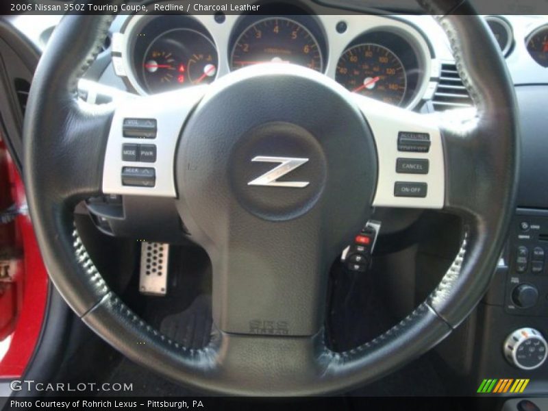 Redline / Charcoal Leather 2006 Nissan 350Z Touring Coupe