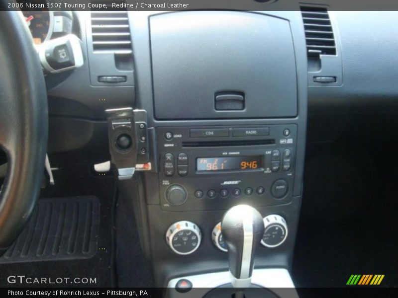 Redline / Charcoal Leather 2006 Nissan 350Z Touring Coupe