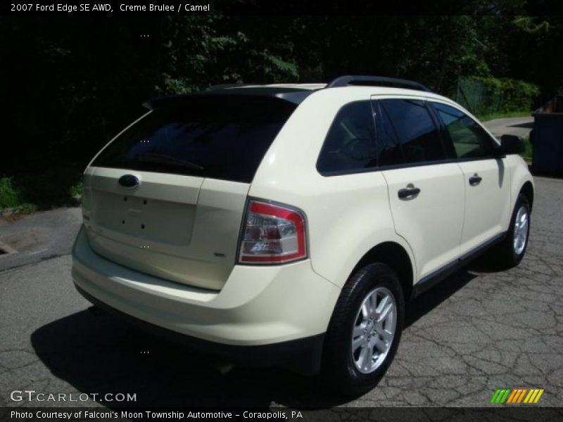 Creme Brulee / Camel 2007 Ford Edge SE AWD