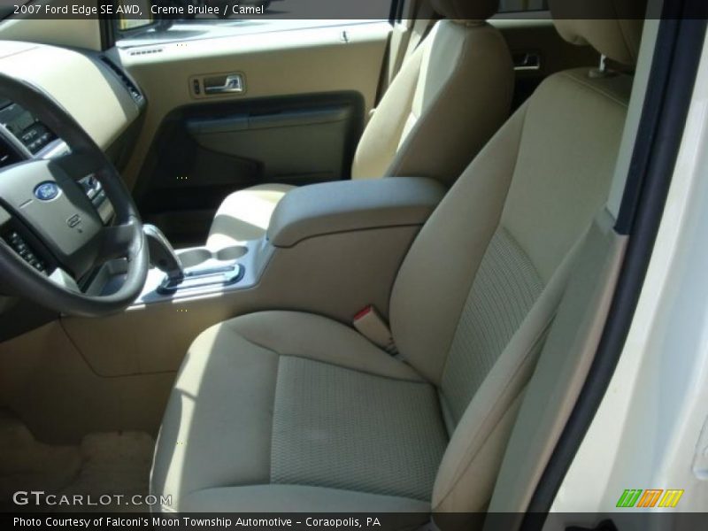 Creme Brulee / Camel 2007 Ford Edge SE AWD