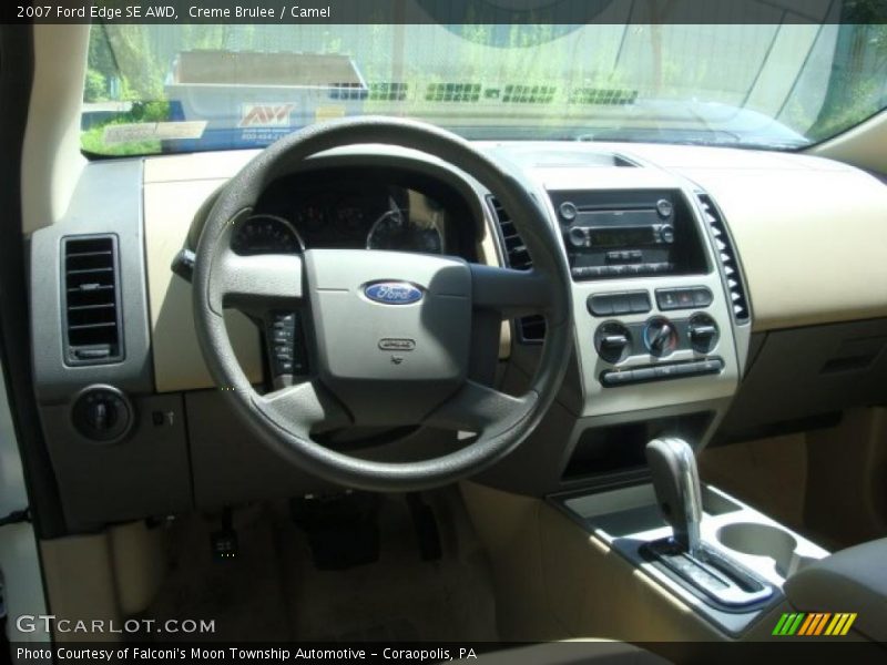 Creme Brulee / Camel 2007 Ford Edge SE AWD