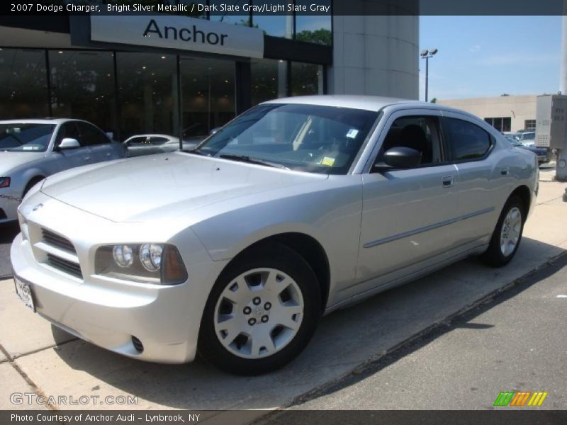 Bright Silver Metallic / Dark Slate Gray/Light Slate Gray 2007 Dodge Charger